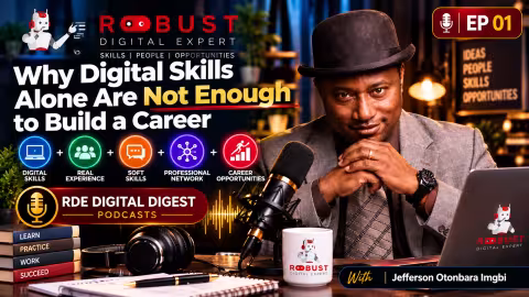 Why Digital Skills Alone Are Not Enough to Build a Career podcast cover
