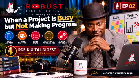 When a Project Is Busy but Not Making Progress podcast cover