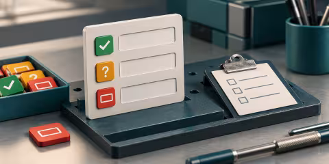 A form model and test tokens for normal, uncertain and missing-input cases.