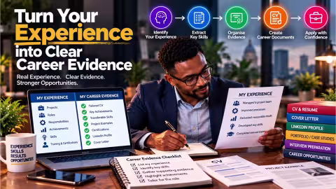 Turn Your Experience into Clear Career Evidence