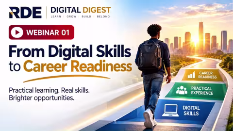 From Digital Skills to Career Readiness webinar title image