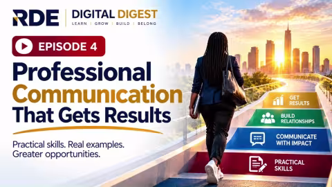 Professional Communication That Gets Results webinar title image